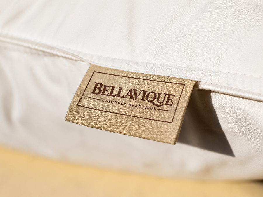 Premium fabric and product label
